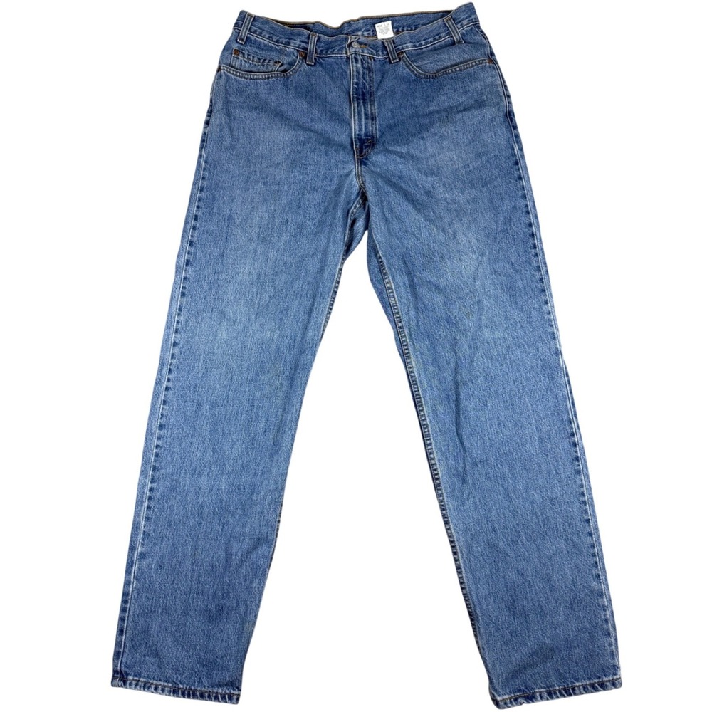 Vintage Levis 550 Relaxed Fit Tapered Leg Jeans Mens Size 38x34 Blue Medium Wash